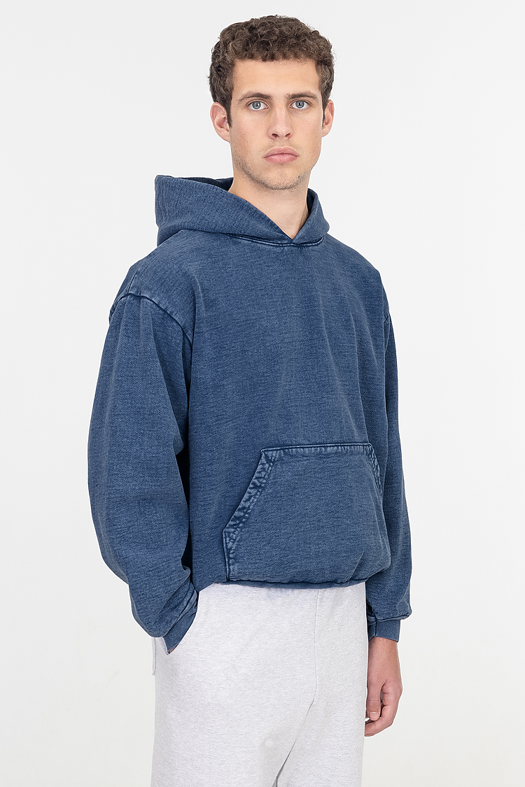 Los Angeles Apparel HF09MW L/S MW HF Hooded PO 14 oz