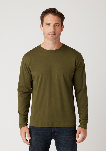 Cotton Heritage - Men's Long Sleeve T-Shirt MC1144