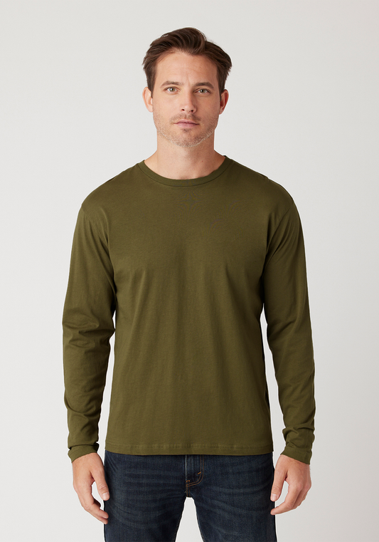 Cotton Heritage - Men's Long Sleeve T-Shirt MC1144