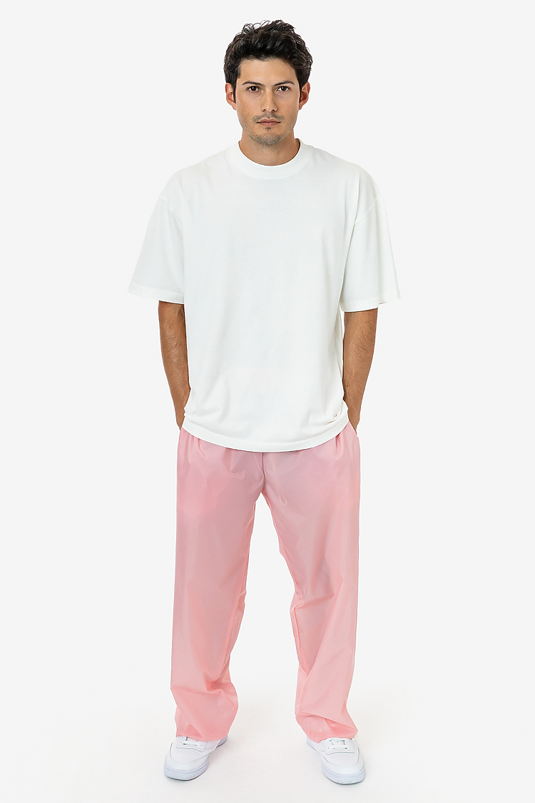 Los Angeles Apparel RNF445 Wide Leg Nylon Taffeta Pant