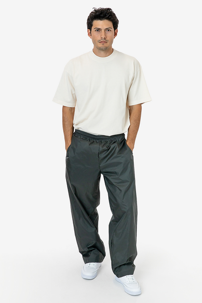 Los Angeles Apparel RNF445 Wide Leg Nylon Taffeta Pant