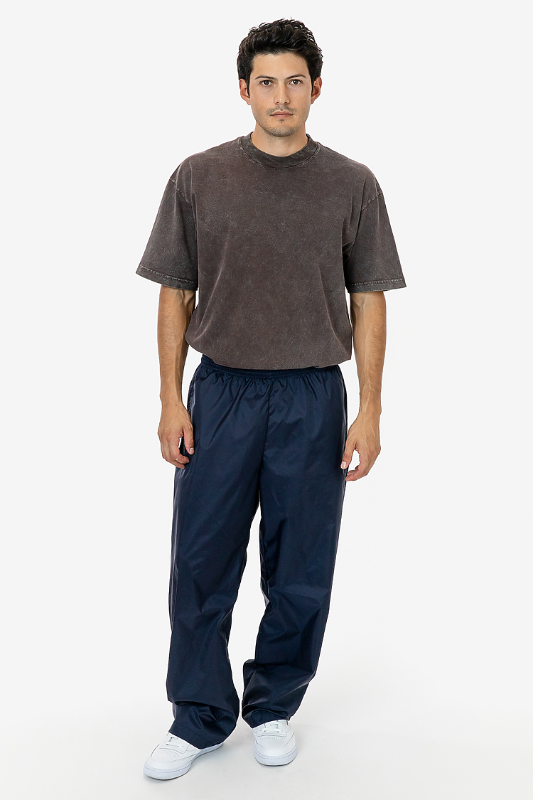 Los Angeles Apparel RNF445 Wide Leg Nylon Taffeta Pant