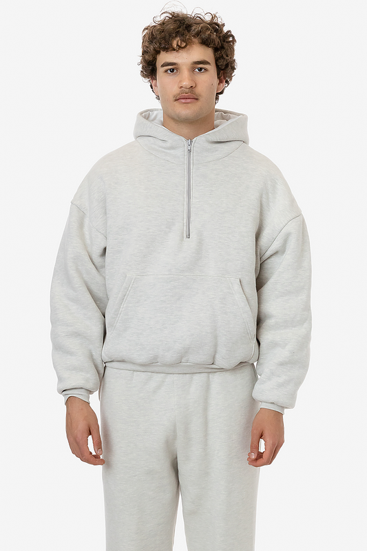 Los Angeles Apparel SF4249 Scour Fleece Puffy Hoodie