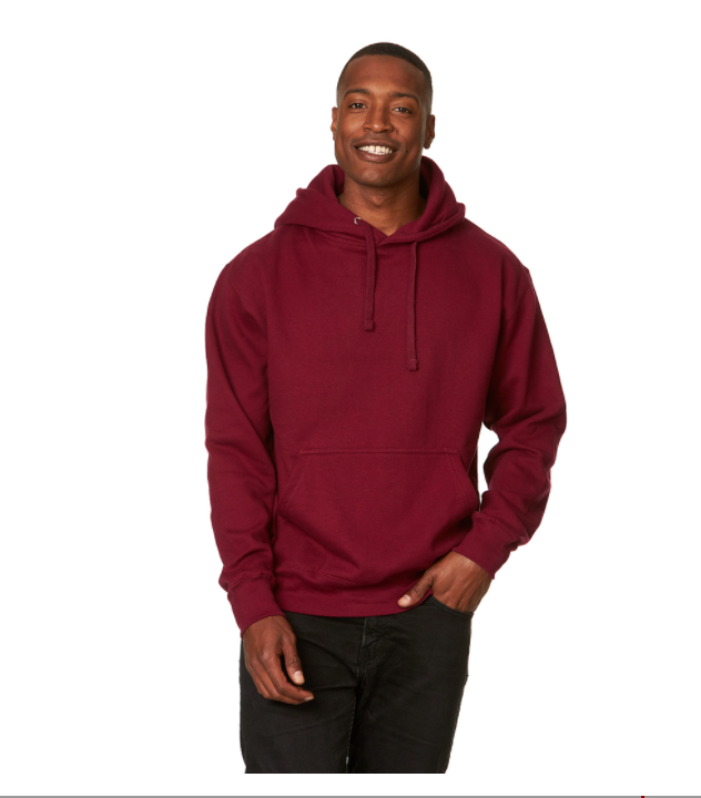 Gildan 2024 burgundy hoodie